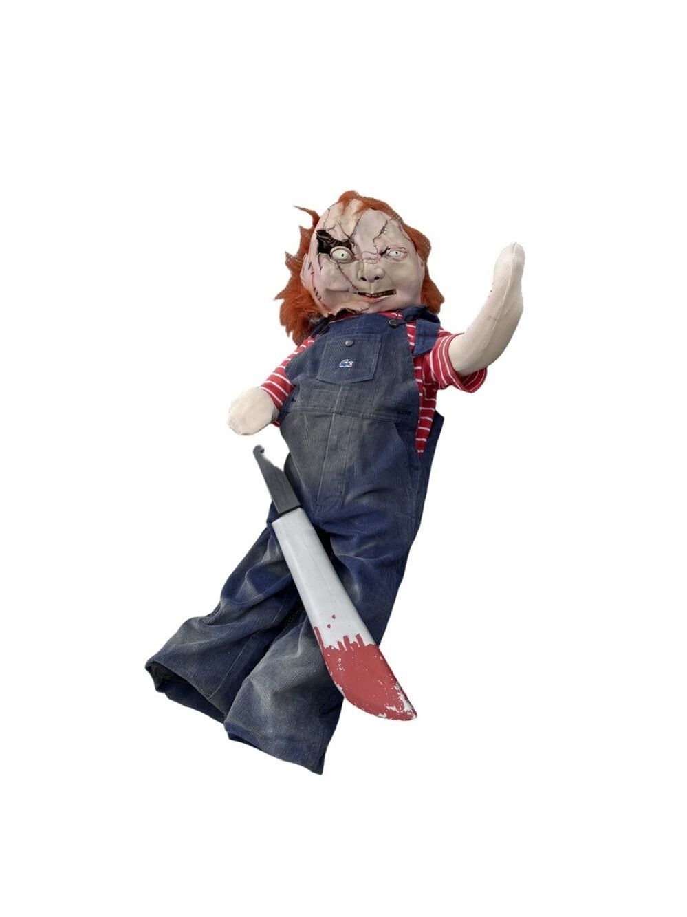 Chucky doll with knife life size homemade